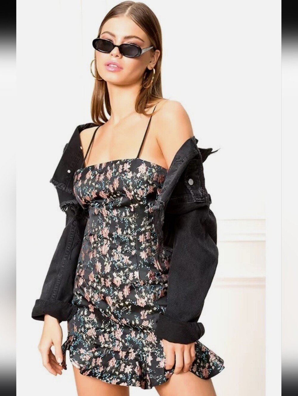 New Superdown Floral Cocktail Dress Small